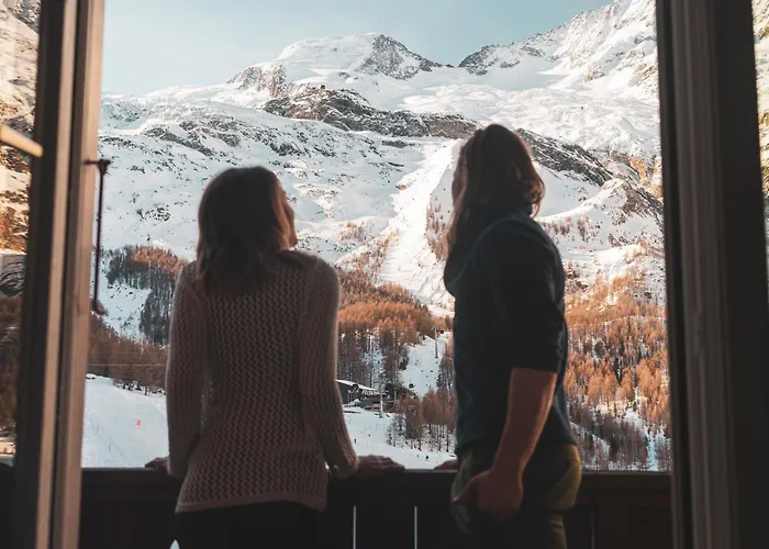 Szálloda The Larix Ski-in Ski-out Saas Fee