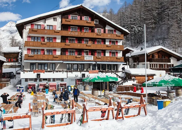 Szálloda The Larix Ski-in Ski-out Saas Fee